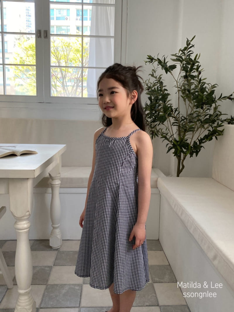 Matilda & Lee - Korean Children Fashion - #fashionkids - Sleeveless Slit One-Piece - 7
