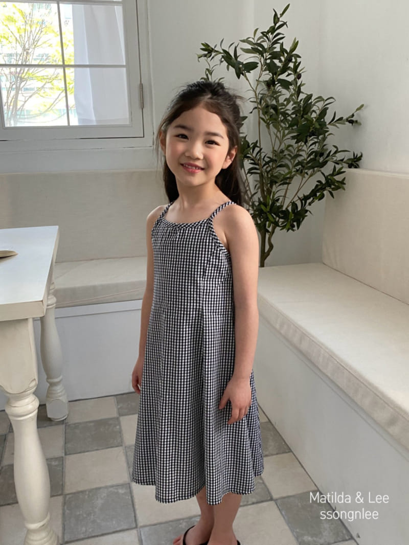 Matilda & Lee - Korean Children Fashion - #kidsshorts - Sleeveless Slit One-Piece - 8