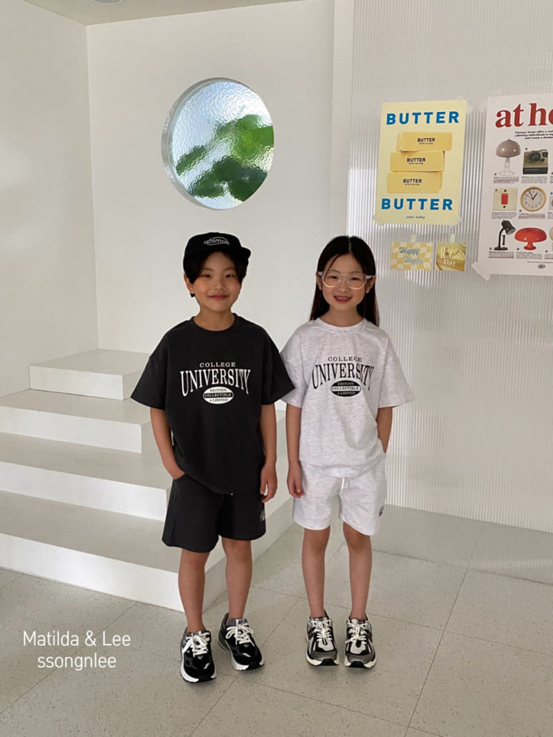 Matilda & Lee - Korean Children Fashion - #magicofchildhood - Universal Top Bottom Set - 5