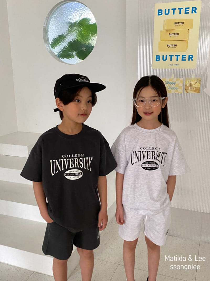 Matilda & Lee - Korean Children Fashion - #minifashionista - Universal Top Bottom Set - 6