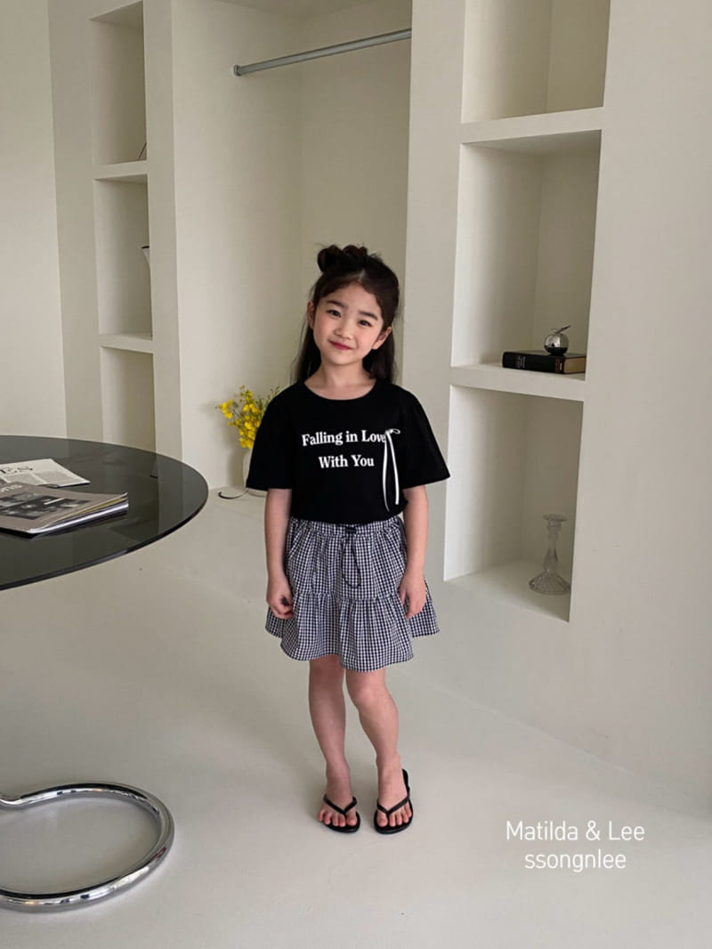 Matilda & Lee - Korean Children Fashion - #stylishchildhood - String Skirt - 2