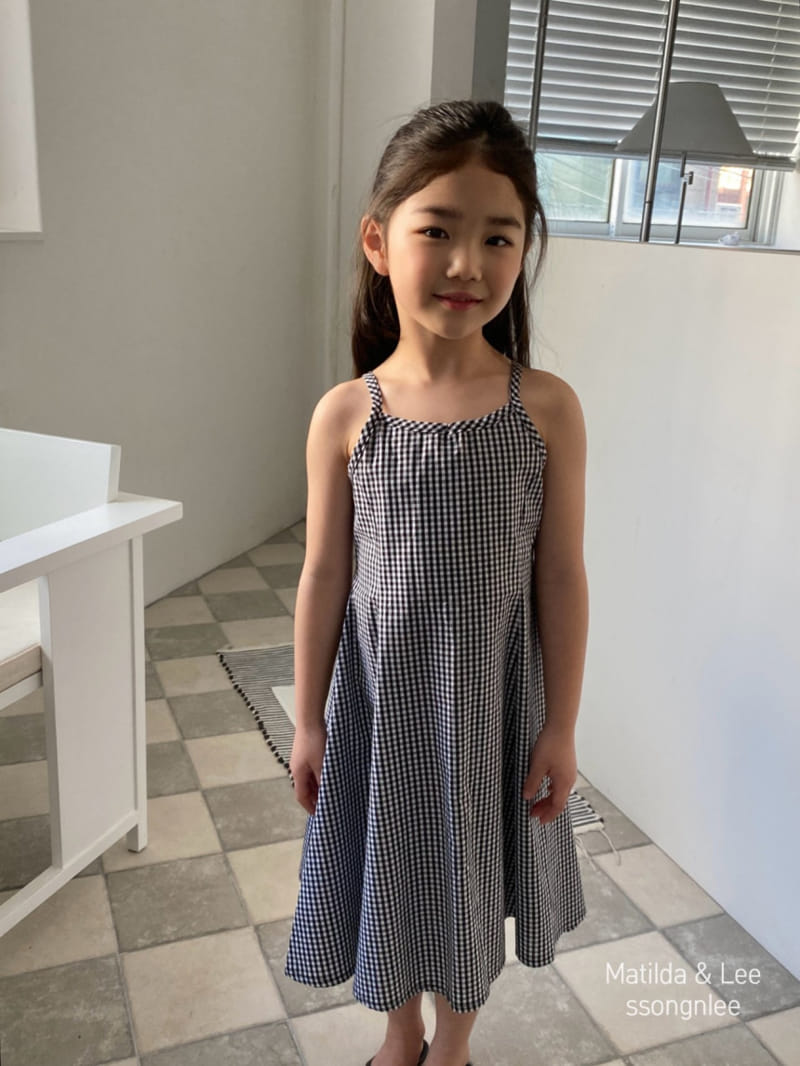 Matilda & Lee - Korean Children Fashion - #toddlerclothing - Sleeveless Slit One-Piece