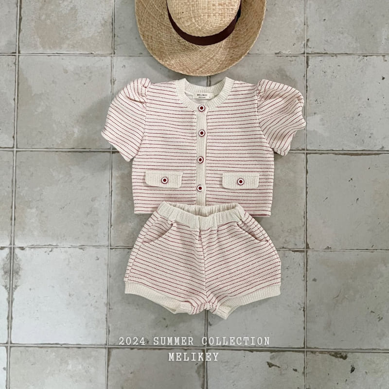 Melikey - Korean Children Fashion - #Kfashion4kids - Summer Top Bottom Set - 2