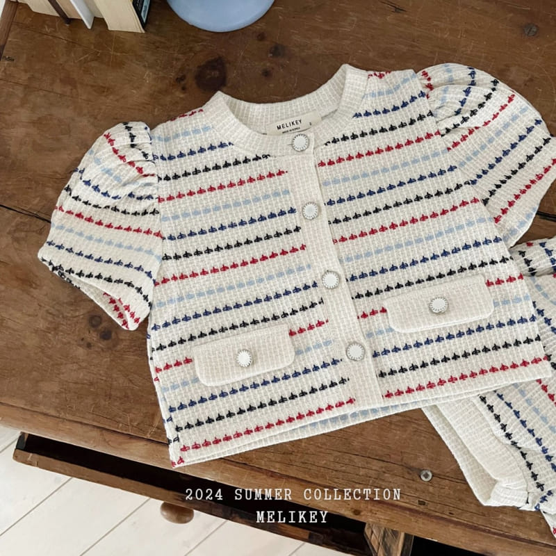 Melikey - Korean Children Fashion - #childofig - Summer Top Bottom Set - 7