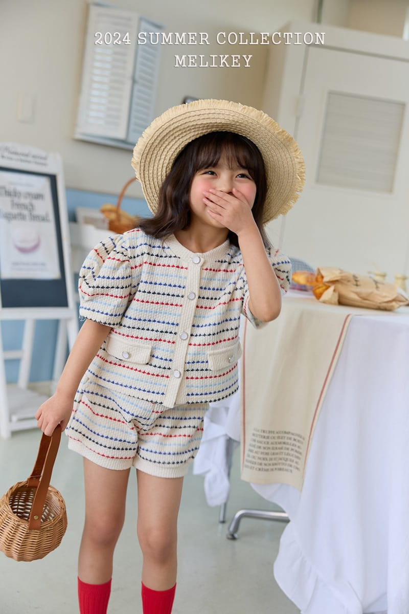 Melikey - Korean Children Fashion - #childrensboutique - Summer Top Bottom Set - 9