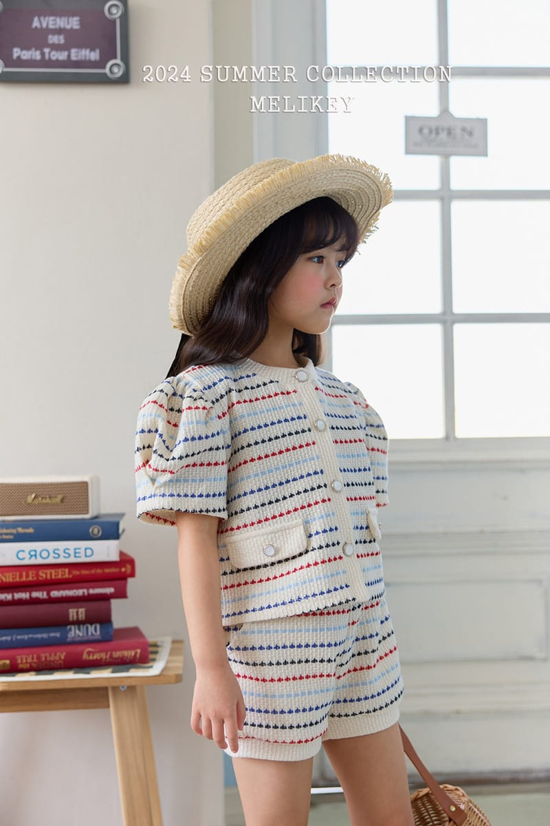Melikey - Korean Children Fashion - #designkidswear - Summer Top Bottom Set - 10