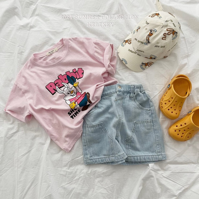 Melikey - Korean Children Fashion - #designkidswear - Rabbit Junsa Tee - 6