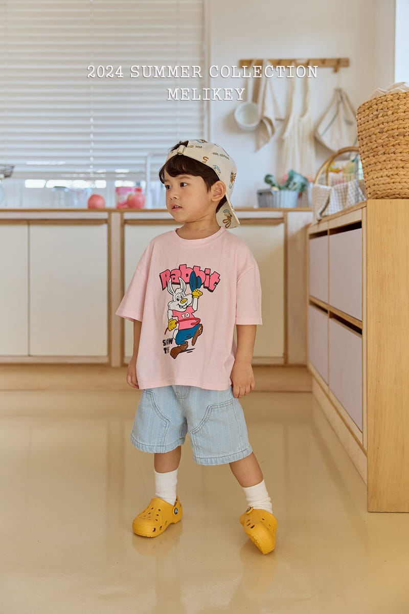 Melikey - Korean Children Fashion - #kidsshorts - Rabbit Junsa Tee - 9