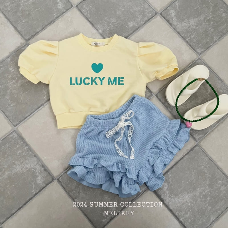 Melikey - Korean Children Fashion - #kidsshorts - Luckey Me Sweatshirt - 8