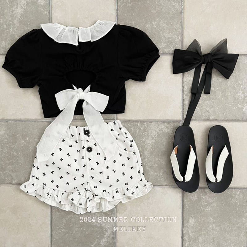 Melikey - Korean Children Fashion - #kidzfashiontrend - Point Puff Tee - 8