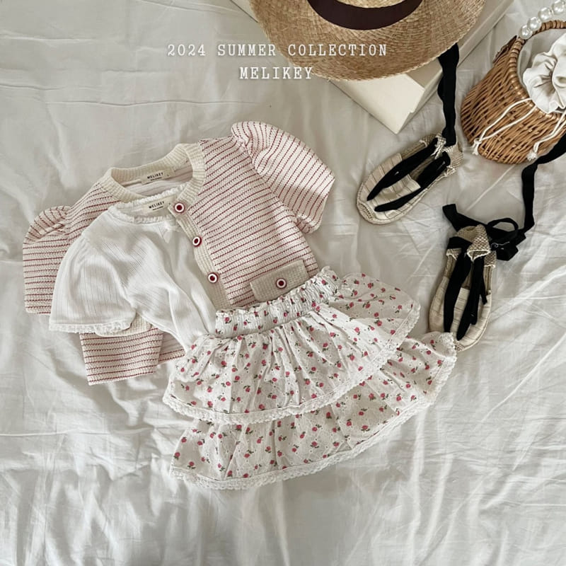 Melikey - Korean Children Fashion - #littlefashionista - Summer Top Bottom Set - 3