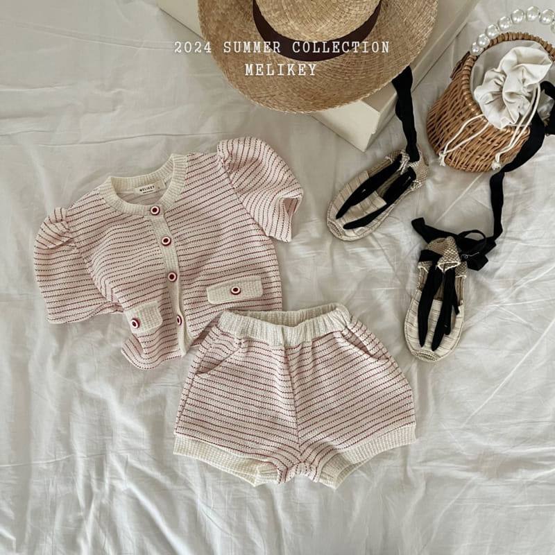 Melikey - Korean Children Fashion - #littlefashionista - Summer Top Bottom Set - 4