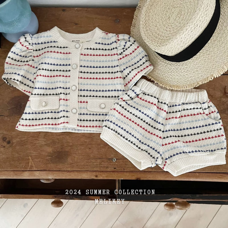 Melikey - Korean Children Fashion - #minifashionista - Summer Top Bottom Set - 5