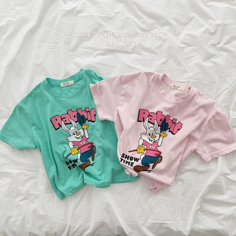 Melikey - Korean Children Fashion - #todddlerfashion - Rabbit Junsa Tee