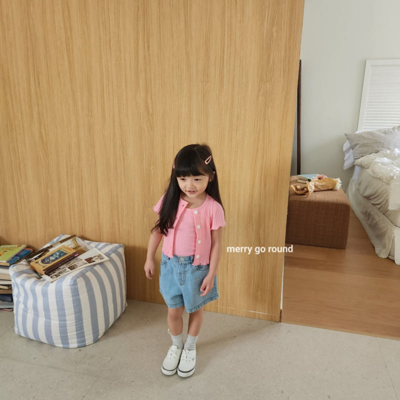 Merry Go Round - Korean Children Fashion - #Kfashion4kids - Rib Sleeveless Set - 5