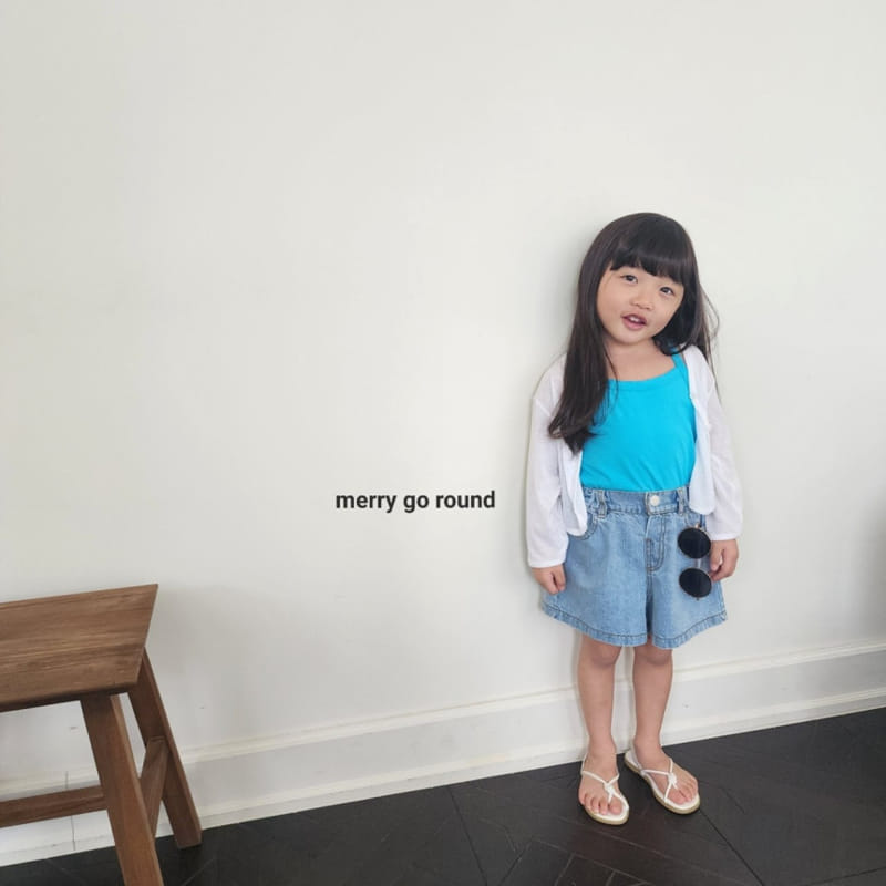 Merry Go Round - Korean Children Fashion - #childofig - Mango Sleeveless Tee - 10