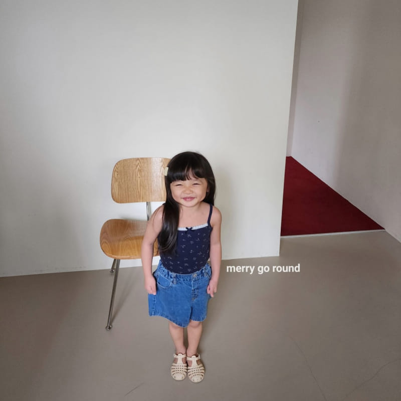 Merry Go Round - Korean Children Fashion - #childofig - Lace Sleeveles Tee - 5