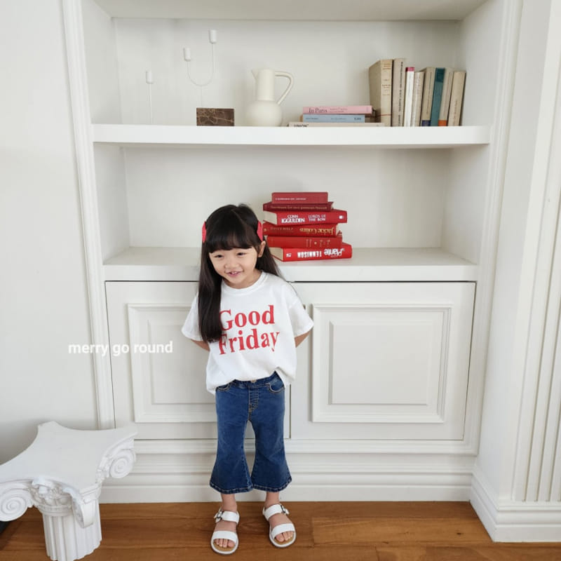 Merry Go Round - Korean Children Fashion - #childofig - Slit Boots Cut Pants - 6