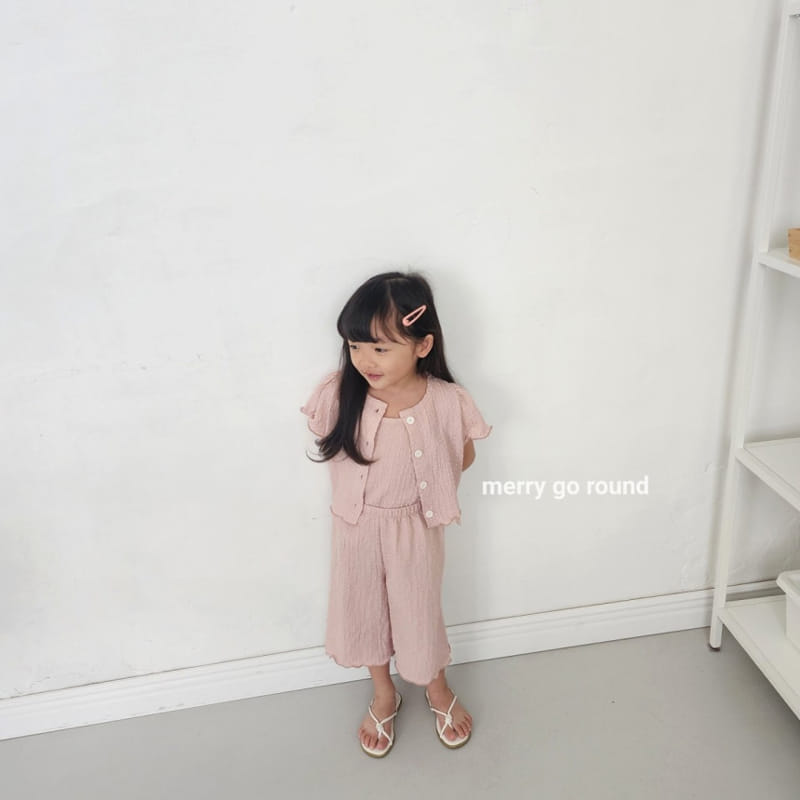 Merry Go Round - Korean Children Fashion - #designkidswear - Cardigan Three Set  - 10
