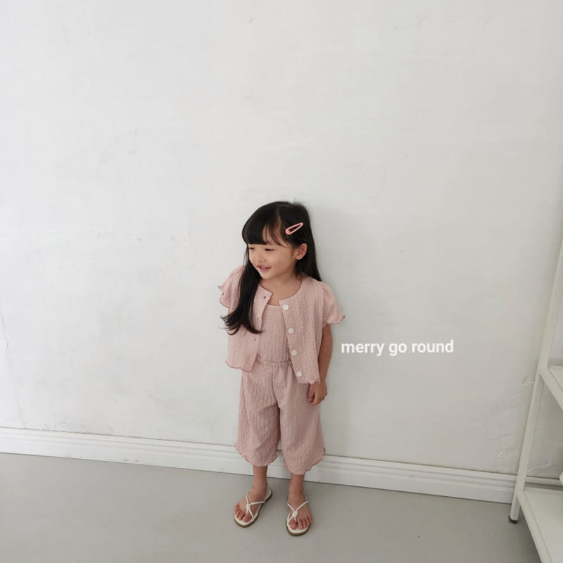 Merry Go Round - Korean Children Fashion - #discoveringself - Cardigan Three Set  - 11