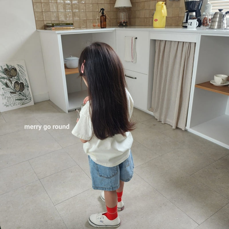 Merry Go Round - Korean Children Fashion - #discoveringself - Cherry Tee - 8