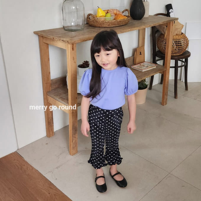 Merry Go Round - Korean Children Fashion - #discoveringself - Wrinkle Boots Cut Pants