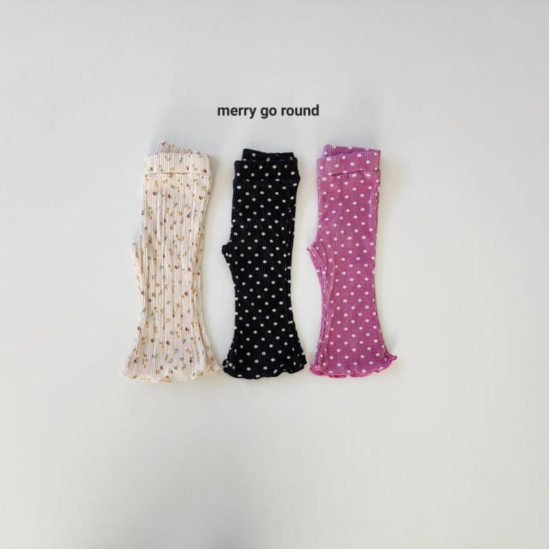 Merry Go Round - Korean Children Fashion - #fashionkids - Wrinkle Boots Cut Pants - 2