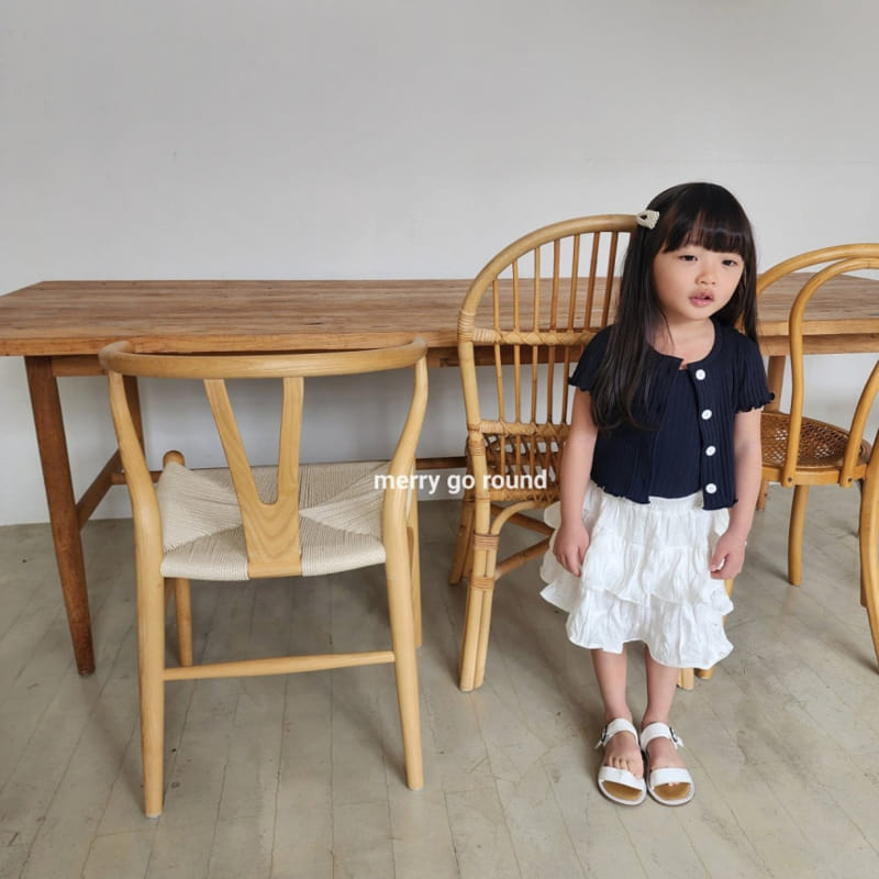 Merry Go Round - Korean Children Fashion - #kidsshorts - Sha Sha Wrinkle Skirt - 8