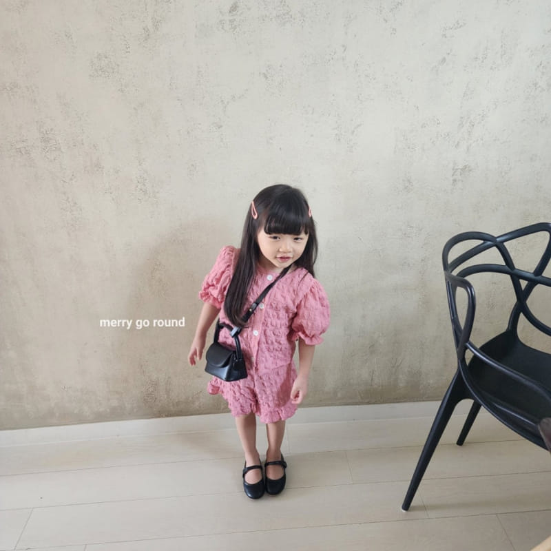 Merry Go Round - Korean Children Fashion - #kidsstore - Malrang Top Bottom Set - 10