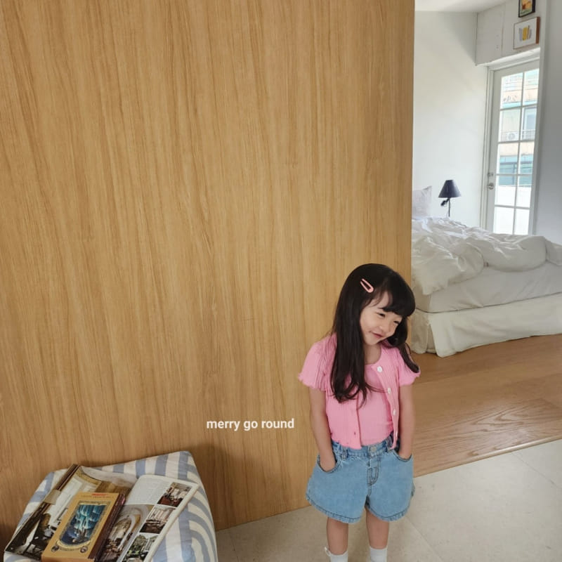 Merry Go Round - Korean Children Fashion - #kidsstore - Rib Sleeveless Set - 3