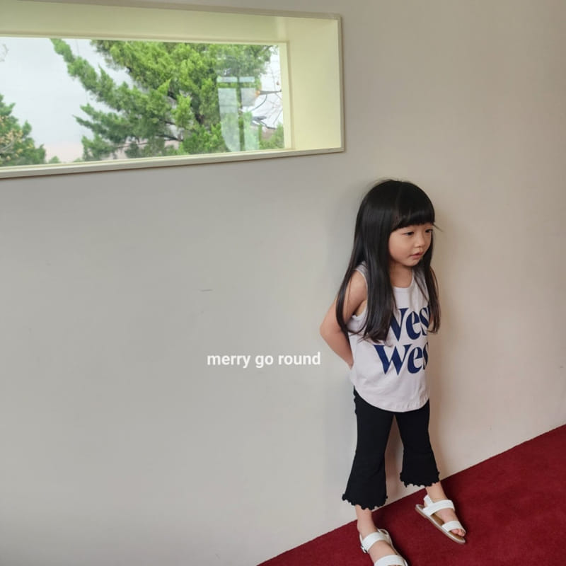Merry Go Round - Korean Children Fashion - #littlefashionista - West Sleeveles Tee - 11