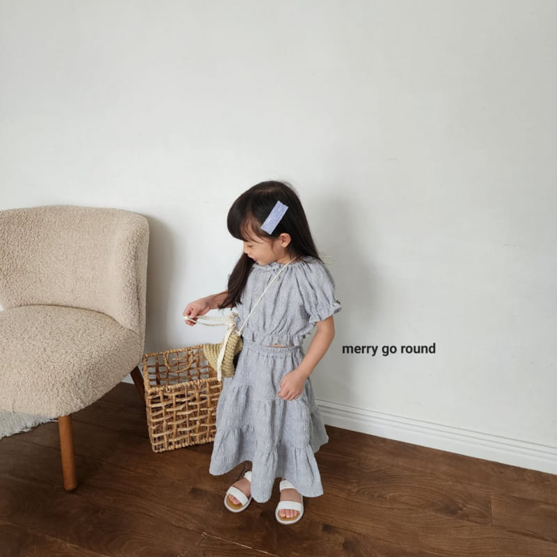 Merry Go Round - Korean Children Fashion - #littlefashionista - Heidyi Kan Kan Top Bottom Set - 6