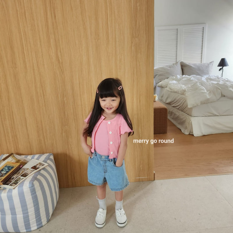 Merry Go Round - Korean Children Fashion - #magicofchildhood - Rib Sleeveless Set - 7
