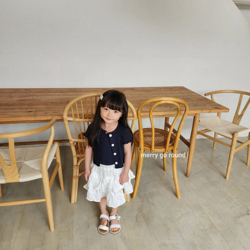 Merry Go Round - Korean Children Fashion - #minifashionista - Rib Sleeveless Set - 8