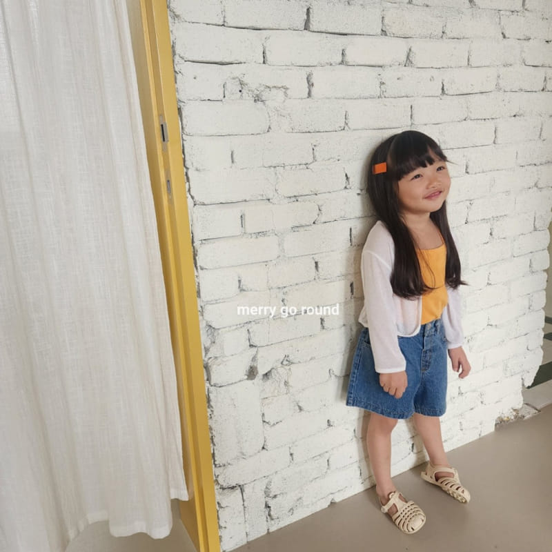 Merry Go Round - Korean Children Fashion - #prettylittlegirls - Mango Sleeveless Tee - 9
