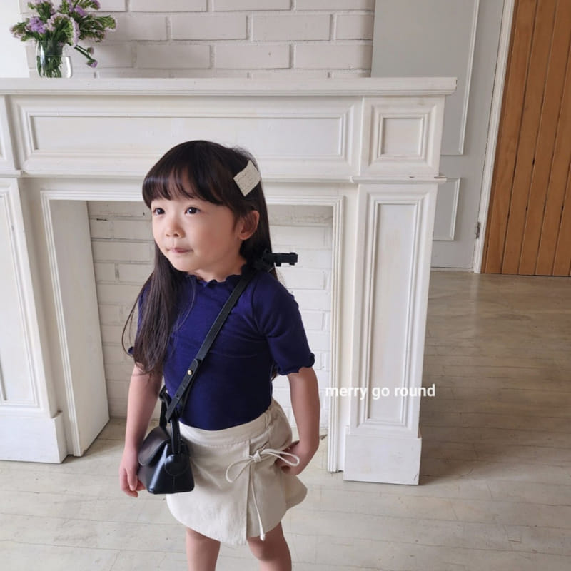 Merry Go Round - Korean Children Fashion - #prettylittlegirls - Wrap Shorts - 3