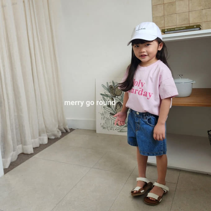 Merry Go Round - Korean Children Fashion - #todddlerfashion - Day Tee