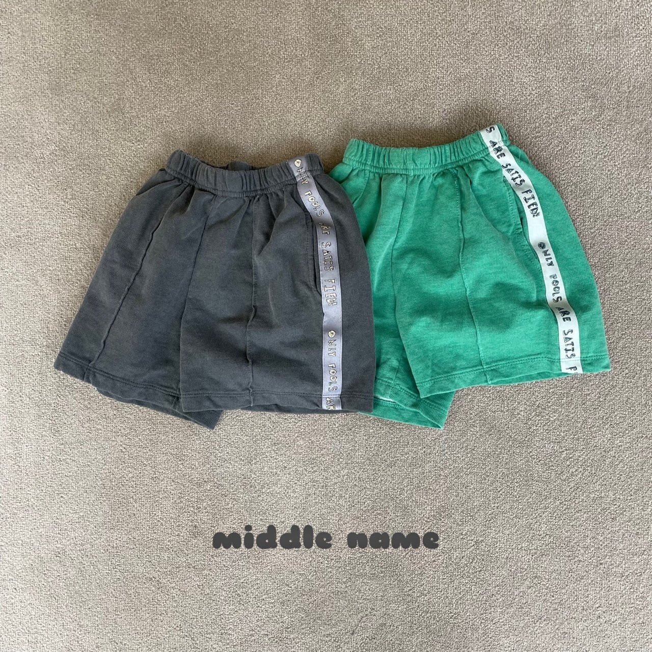Middle Name - Korean Children Fashion - #magicofchildhood - Pig Tape Pintuck Pants - 2