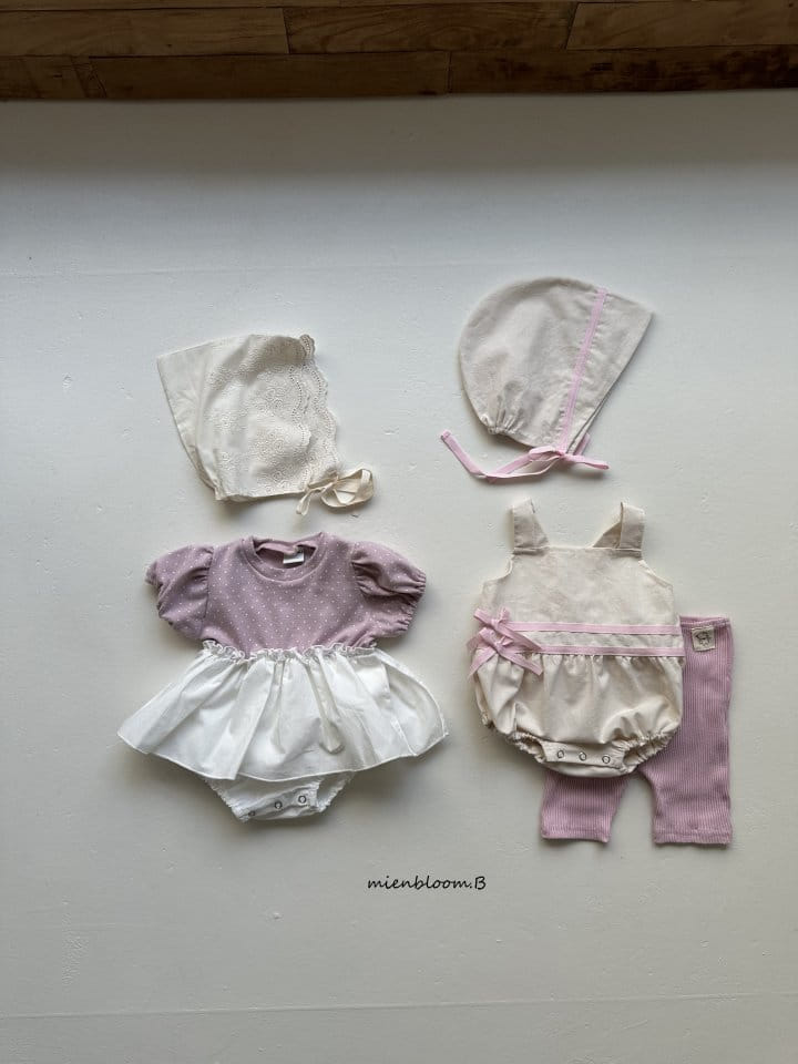 Mienbloom B - Korean Baby Fashion - #onlinebabyshop - Rev Bonnet - 9