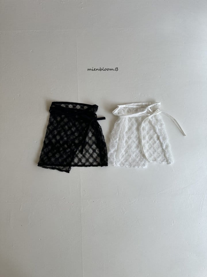 Mienbloom B - Korean Children Fashion - #Kfashion4kids - Wrap Skirt