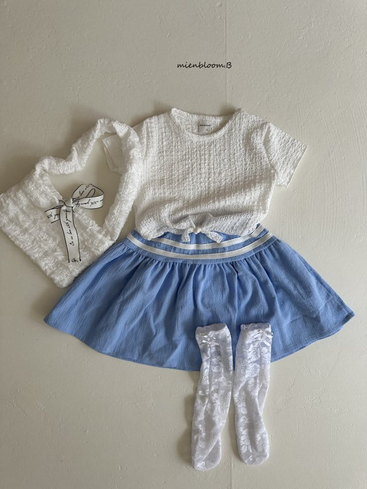 Mienbloom B - Korean Children Fashion - #kidsshorts - Line Skirt - 6