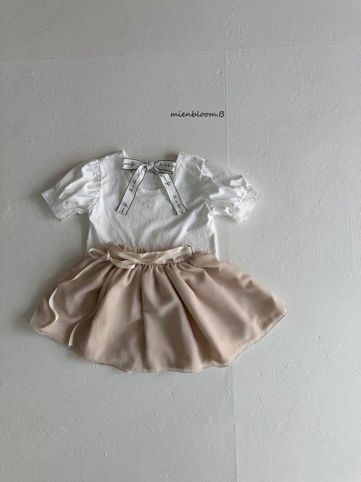 Mienbloom B - Korean Children Fashion - #kidsstore - Chiffon Skirt - 8