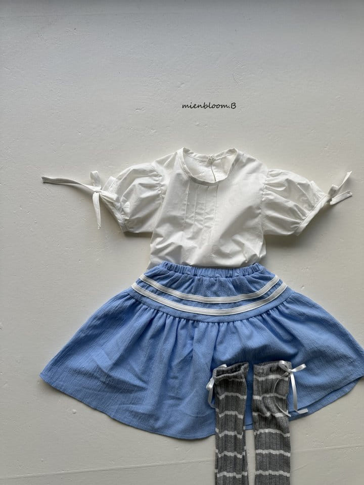 Mienbloom B - Korean Children Fashion - #kidzfashiontrend - Line Skirt - 8