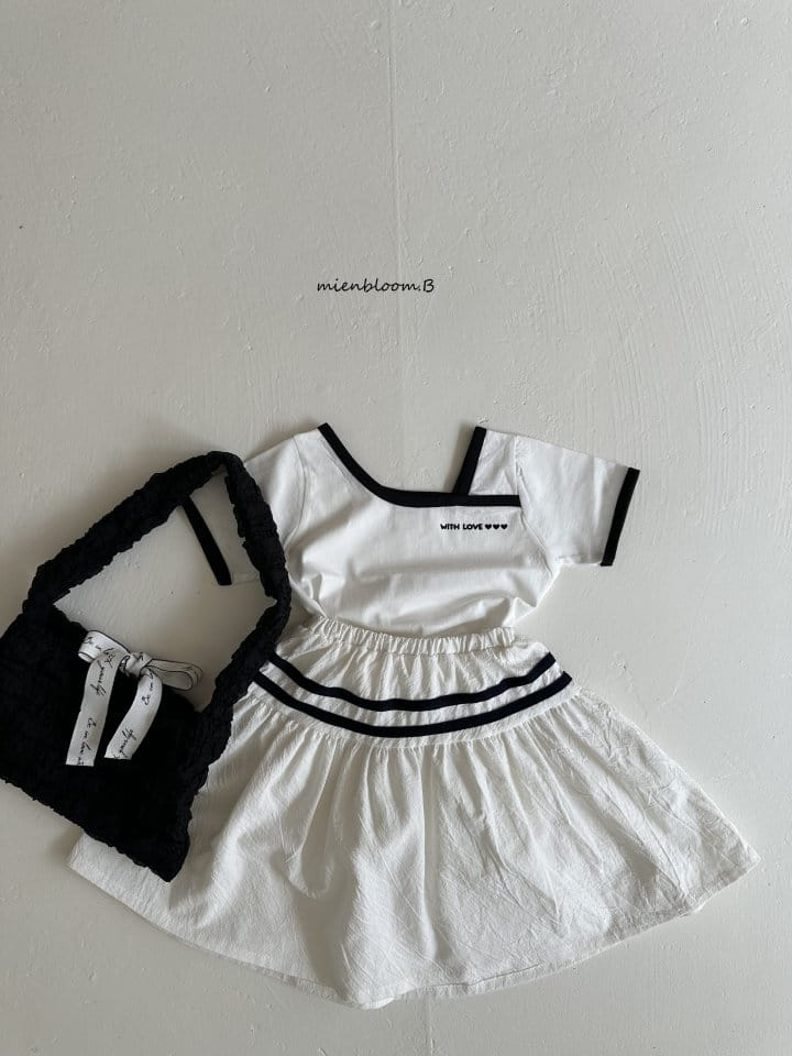 Mienbloom B - Korean Children Fashion - #littlefashionista - Line Skirt - 10
