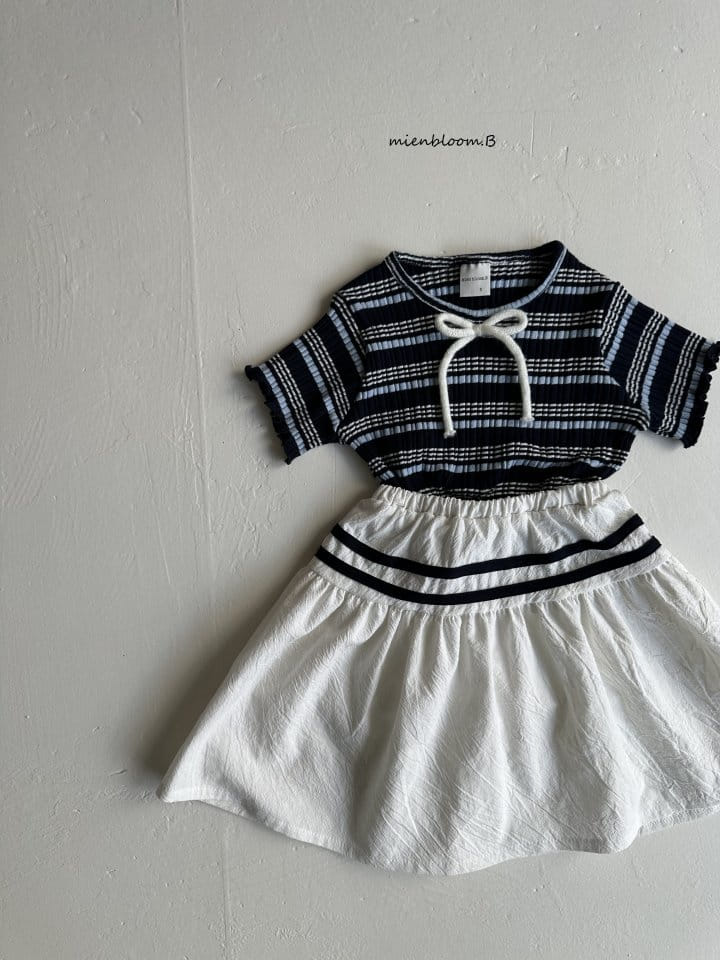 Mienbloom B - Korean Children Fashion - #magicofchildhood - Line Skirt - 11
