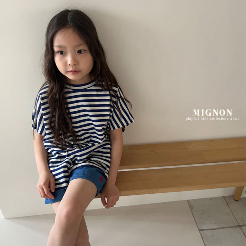 Mignon - Korean Children Fashion - #littlefashionista - Vacation Denim Shorts - 9