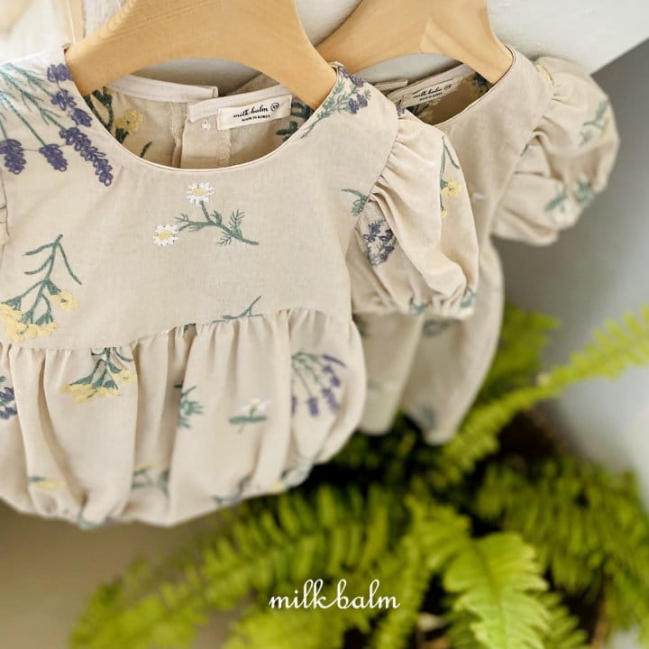 Milk Balm - Korean Baby Fashion - #babyclothing - Provence Body Suit - 10