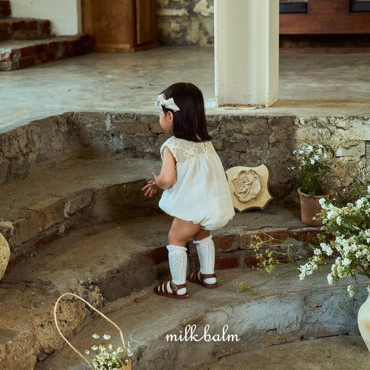 Milk Balm - Korean Baby Fashion - #babyoninstagram - Crohet Body Suit - 11