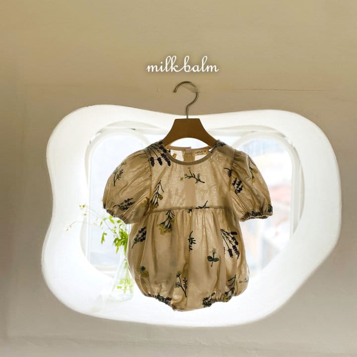 Milk Balm - Korean Baby Fashion - #babyoutfit - Provence Body Suit - 2