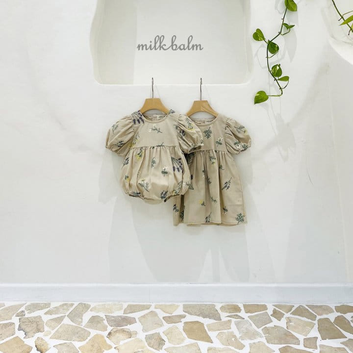 Milk Balm - Korean Baby Fashion - #babyoutfit - Provence Body Suit - 4
